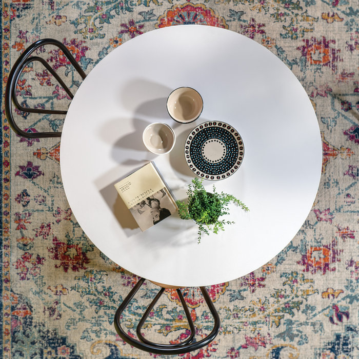 Orren Ellis Miele Pedestal Dining Table & Reviews Wayfair